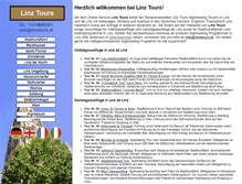 Tablet Screenshot of linztours.at